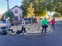 Community planting in Klokočná
